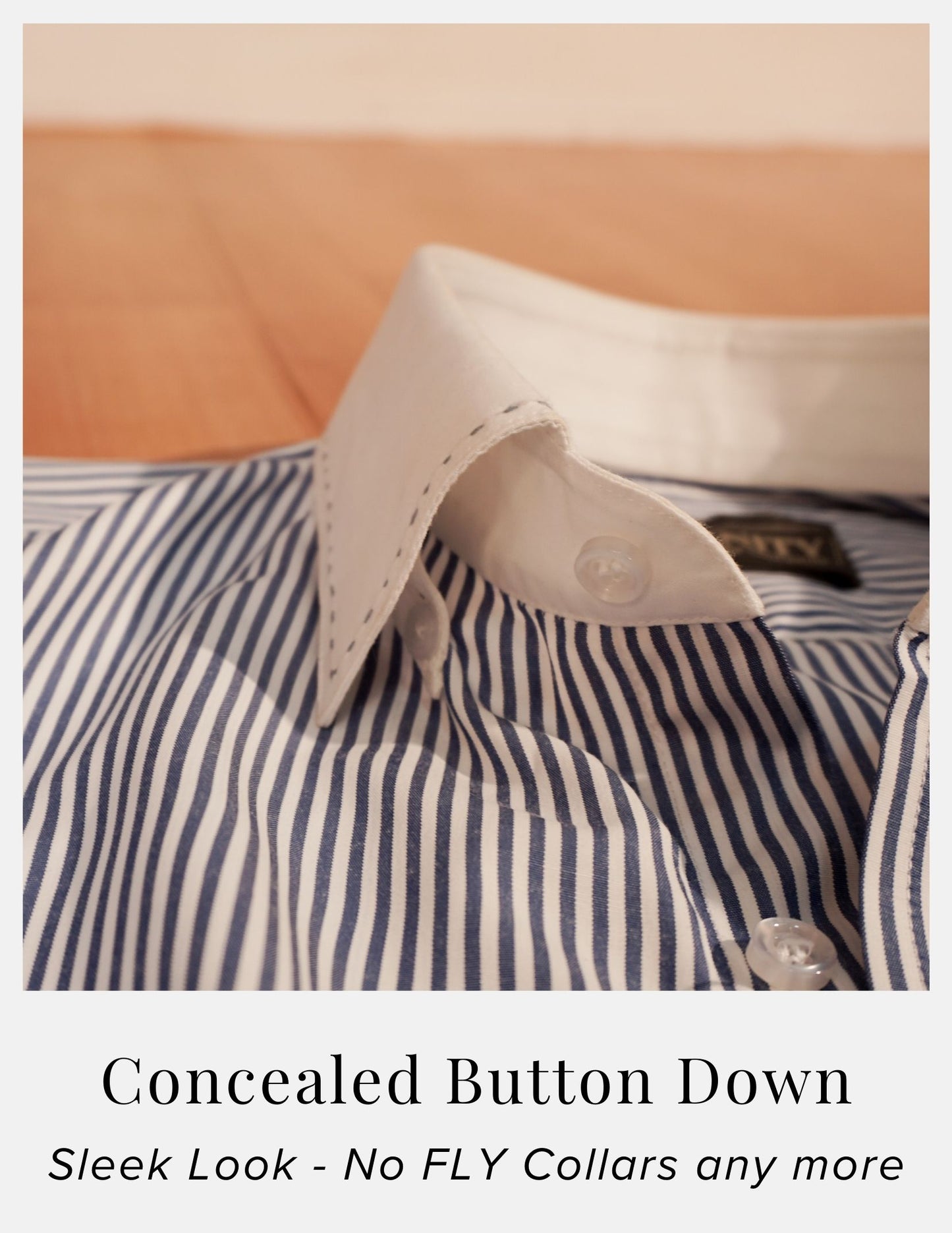 Non Iron Banker Stripes Formal Shirt