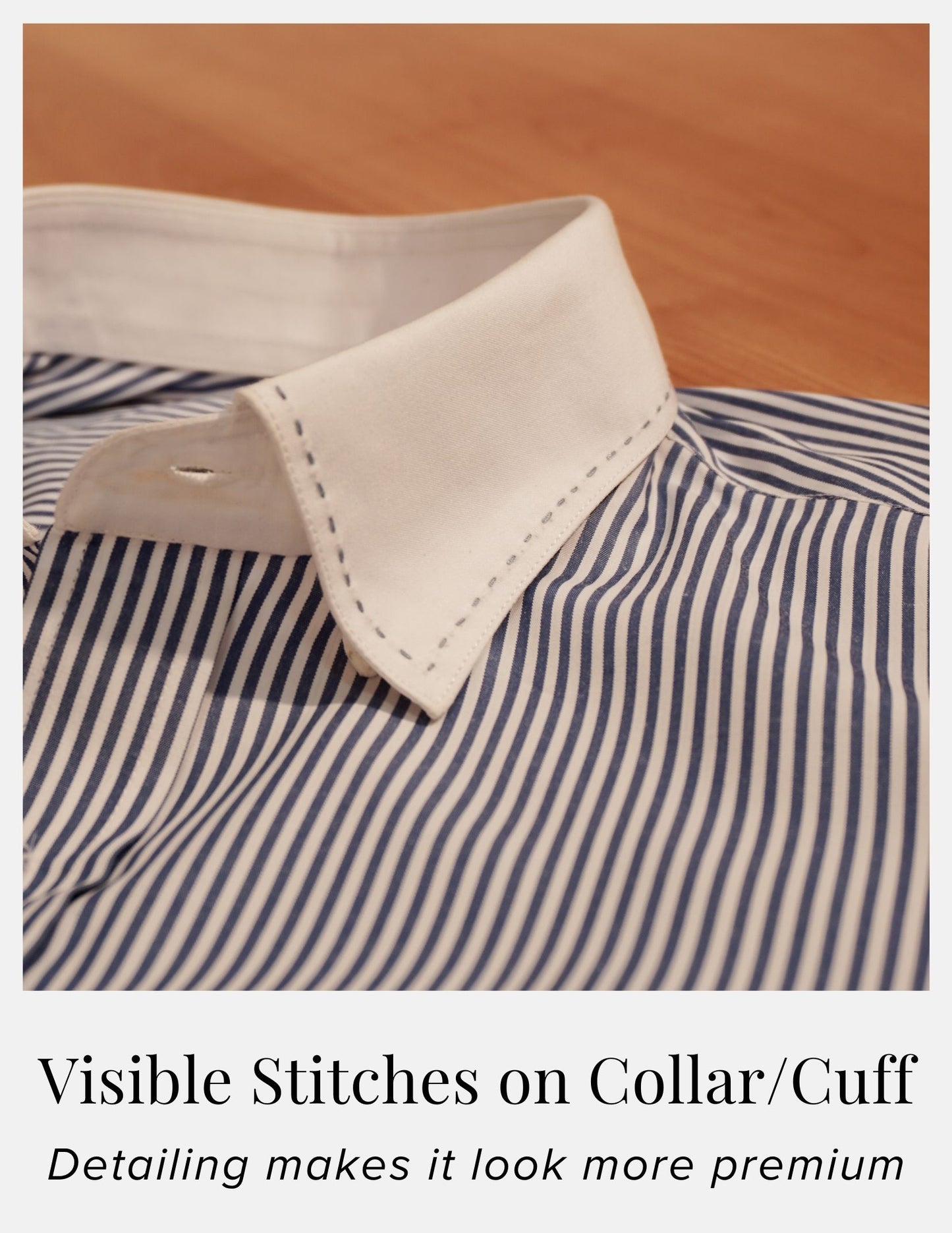 Non Iron Banker Stripes Formal Shirt