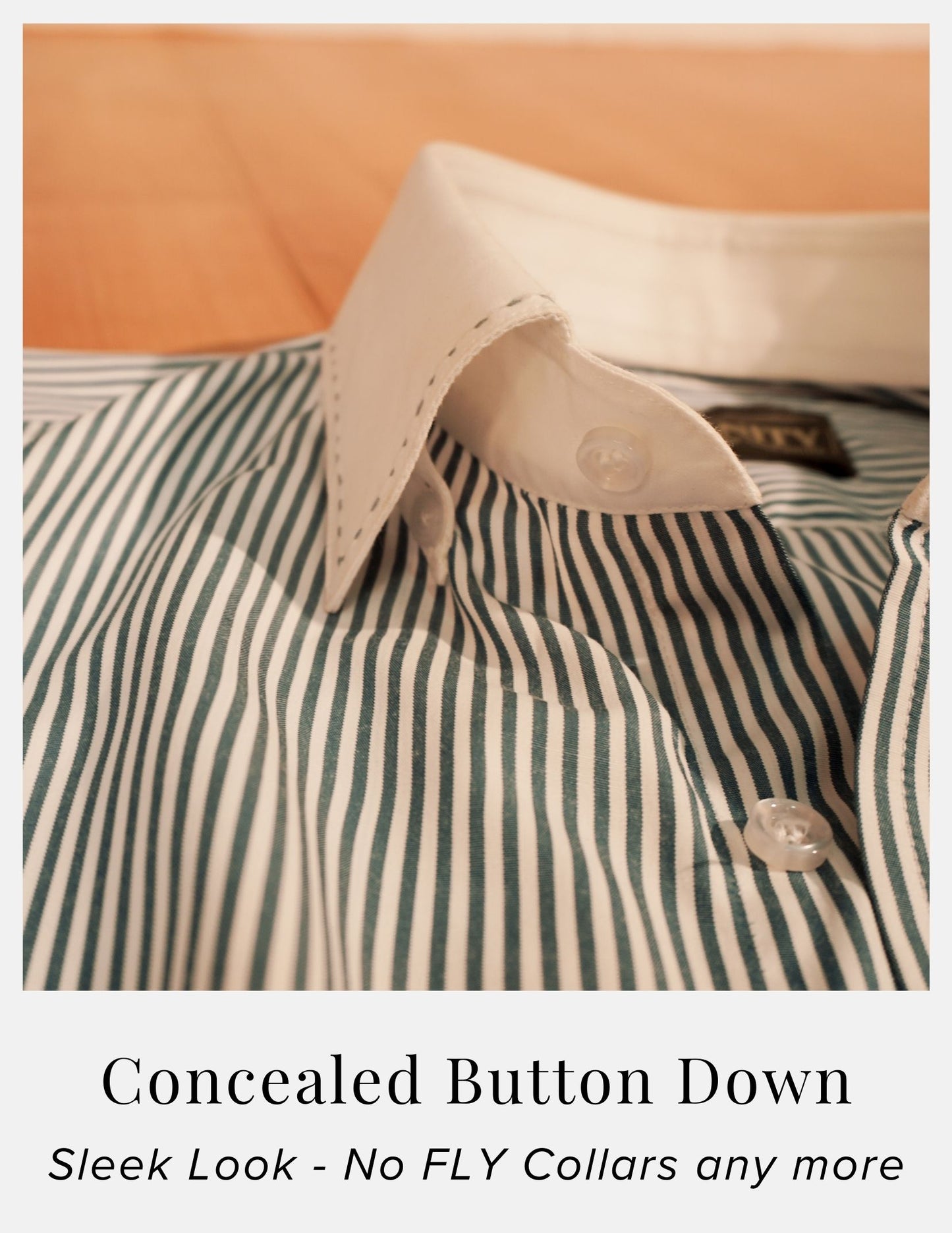 Non Iron Banker Stripes Formal Shirt