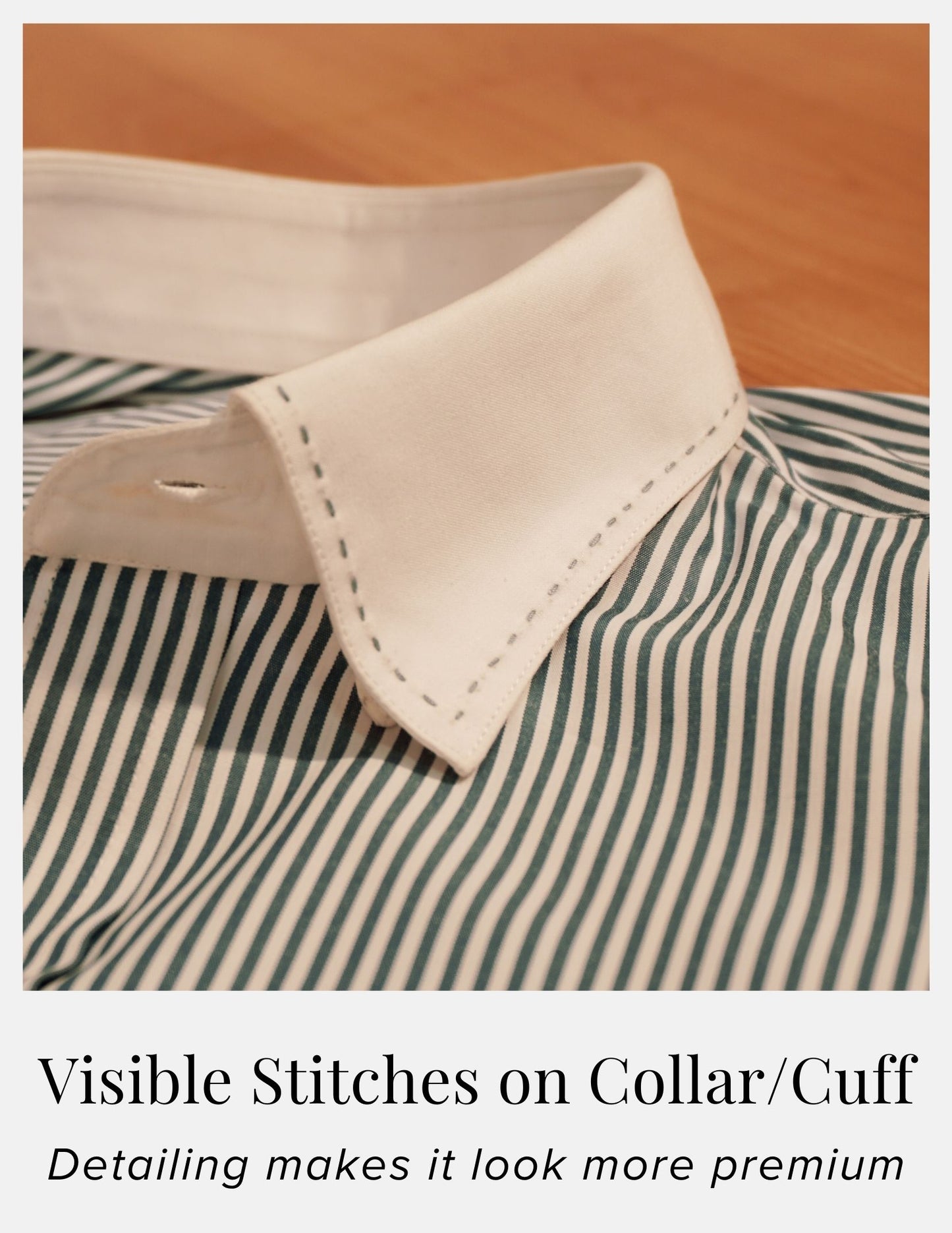 Non Iron Banker Stripes Formal Shirt