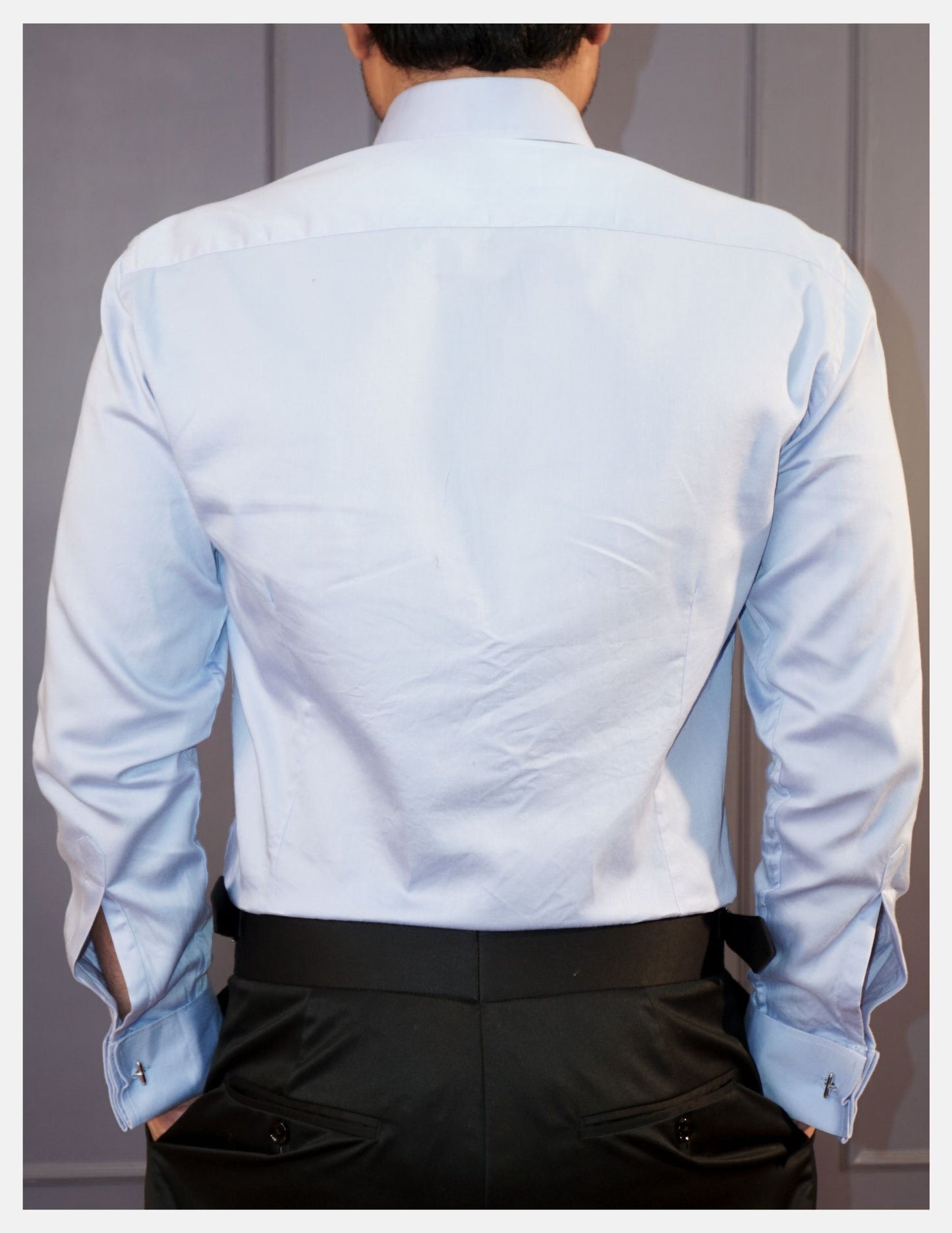 Non Iron Solid Cotton Silk Formal Shirt