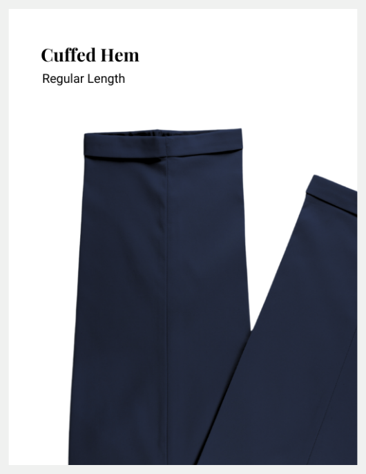 Italian Style Gurkha Trousers With Side Fastening