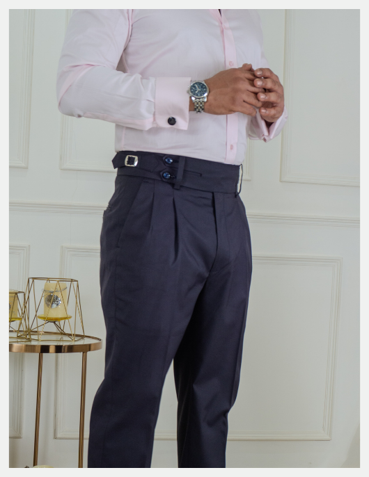 Italian Style Split Double Button With Side Adjusters