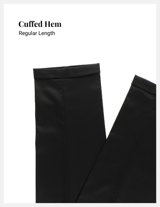 Italian Style Gurkha Trousers With Side Fastening