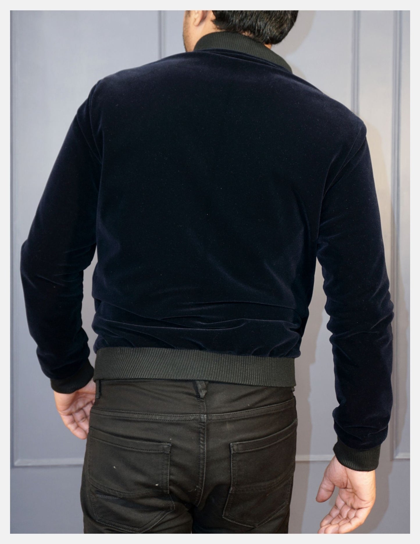 Velvet Bomber Jacket