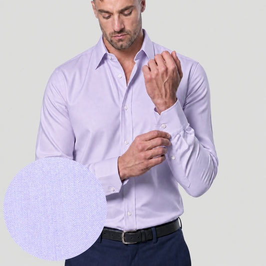 Lavender Solid Shirt