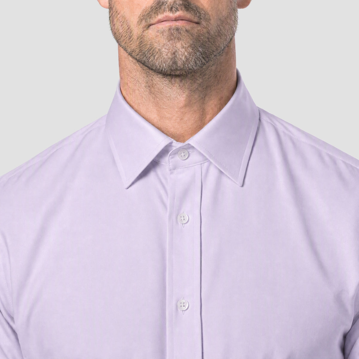 Lavender Solid Shirt