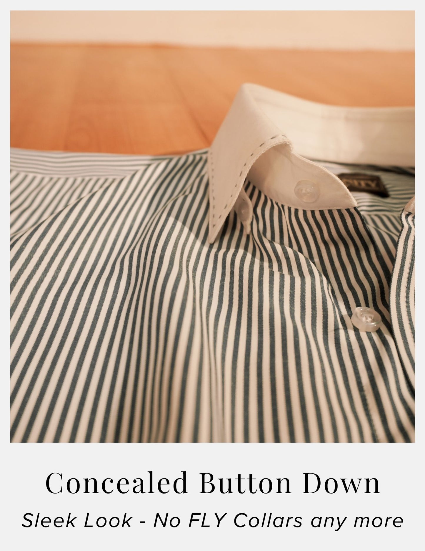 Non Iron Banker Stripes Formal Shirt