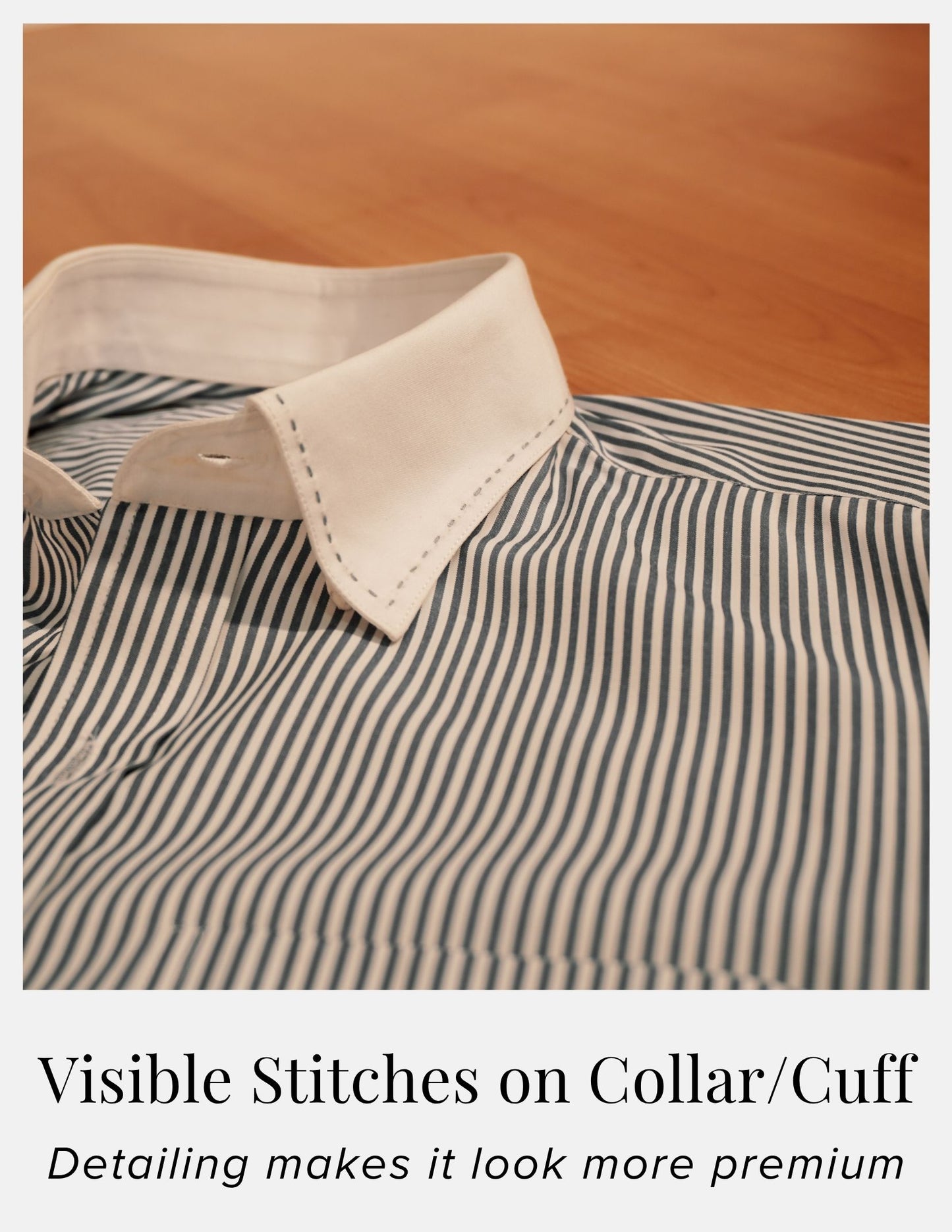 Non Iron Banker Stripes Formal Shirt