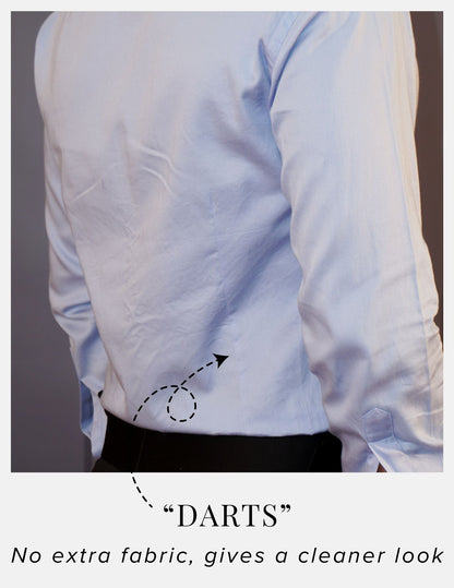 Non Iron Solid Cotton Silk Formal Shirt