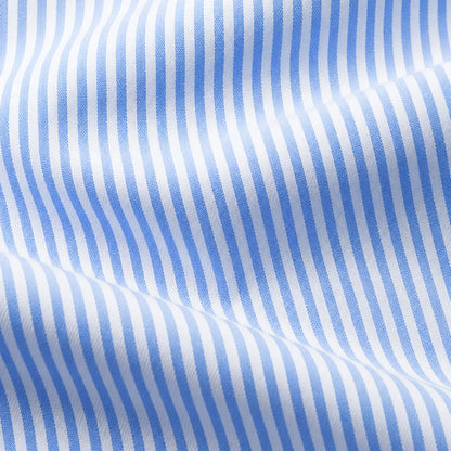 Light Blue Banker Stripe Shirt