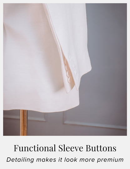 Double Breasted Premium Khadi Suit