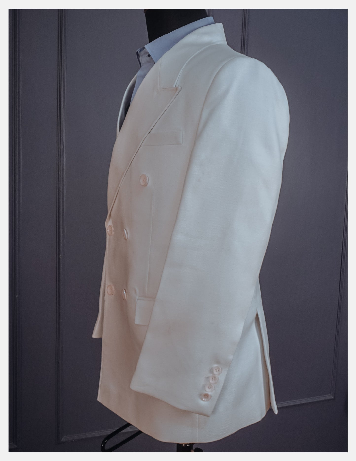 Double Breasted Premium Khadi Suit