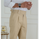 Italian Style Double Button With Side Adjusters