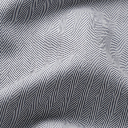 Grey Herringbone Weave Shirt