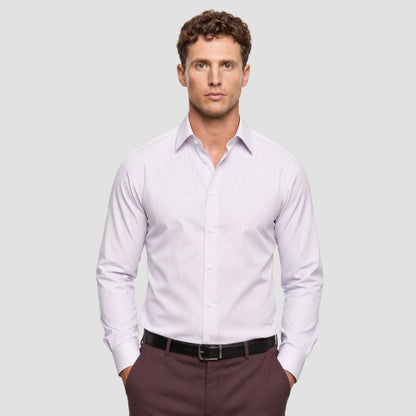 Lavender Pinstripe Shirt