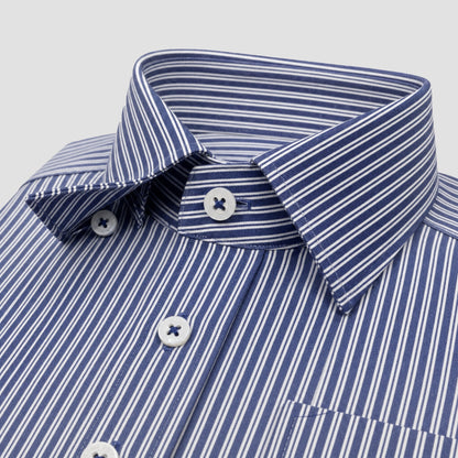 Royal Blue Stripe Shirt