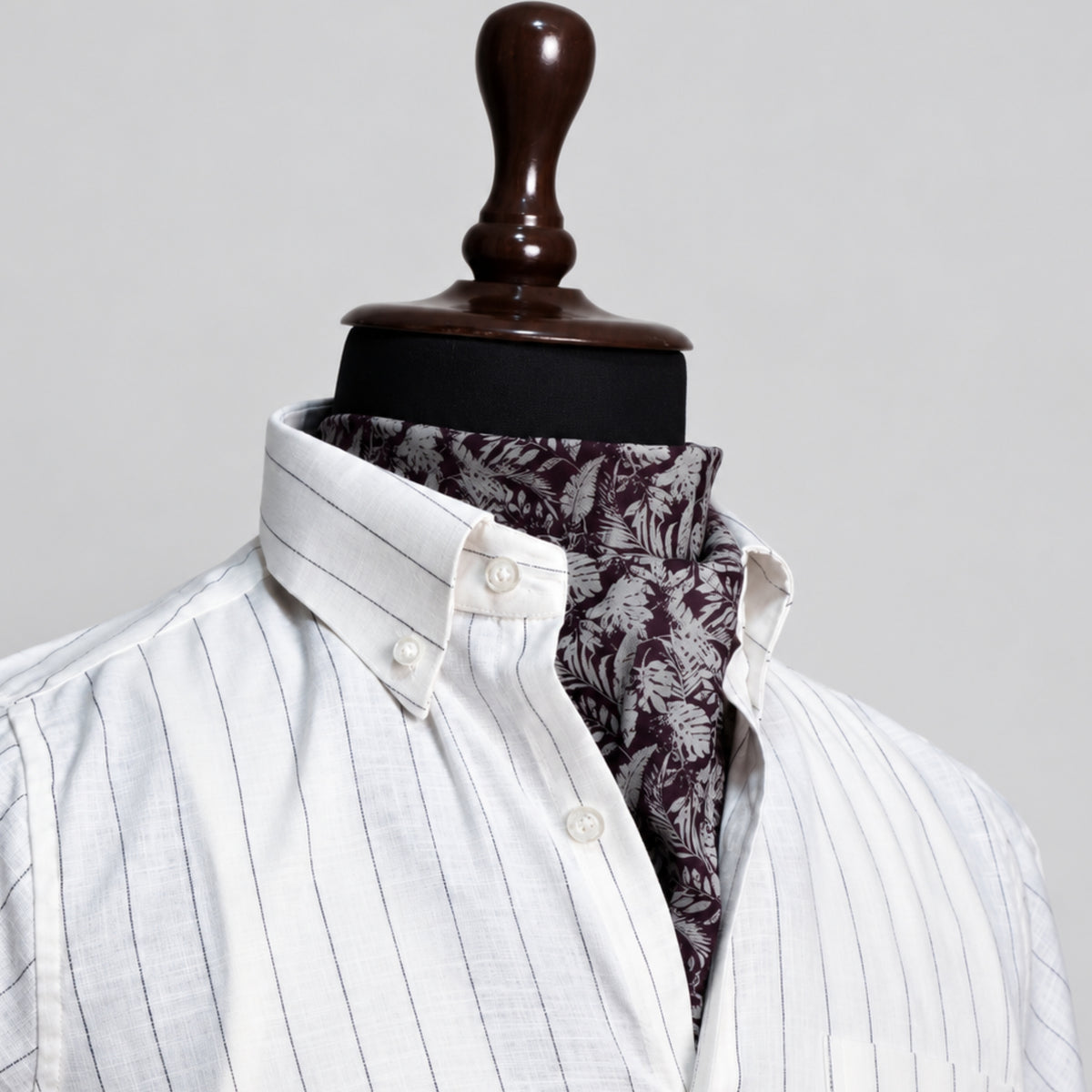 Black Chalk Stripe Shirt