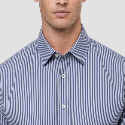 Royal Blue Stripe Shirt