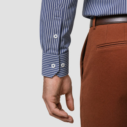 Royal Blue Stripe Shirt