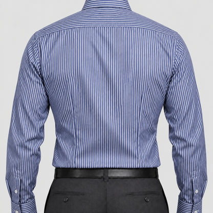 Royal Blue Stripe Shirt
