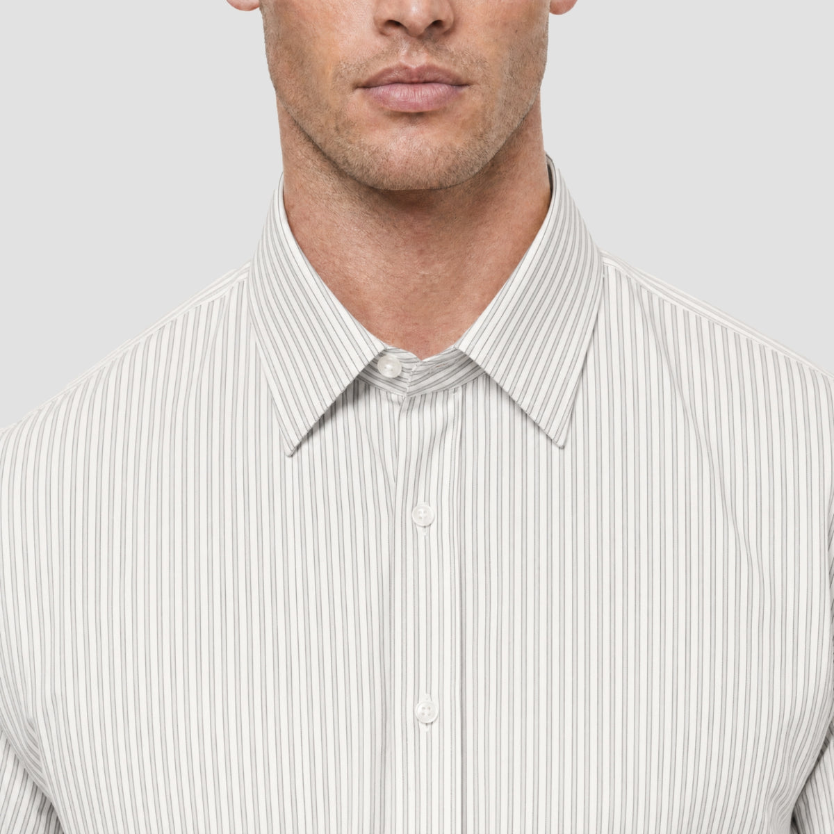 Grey Stripe Shirt