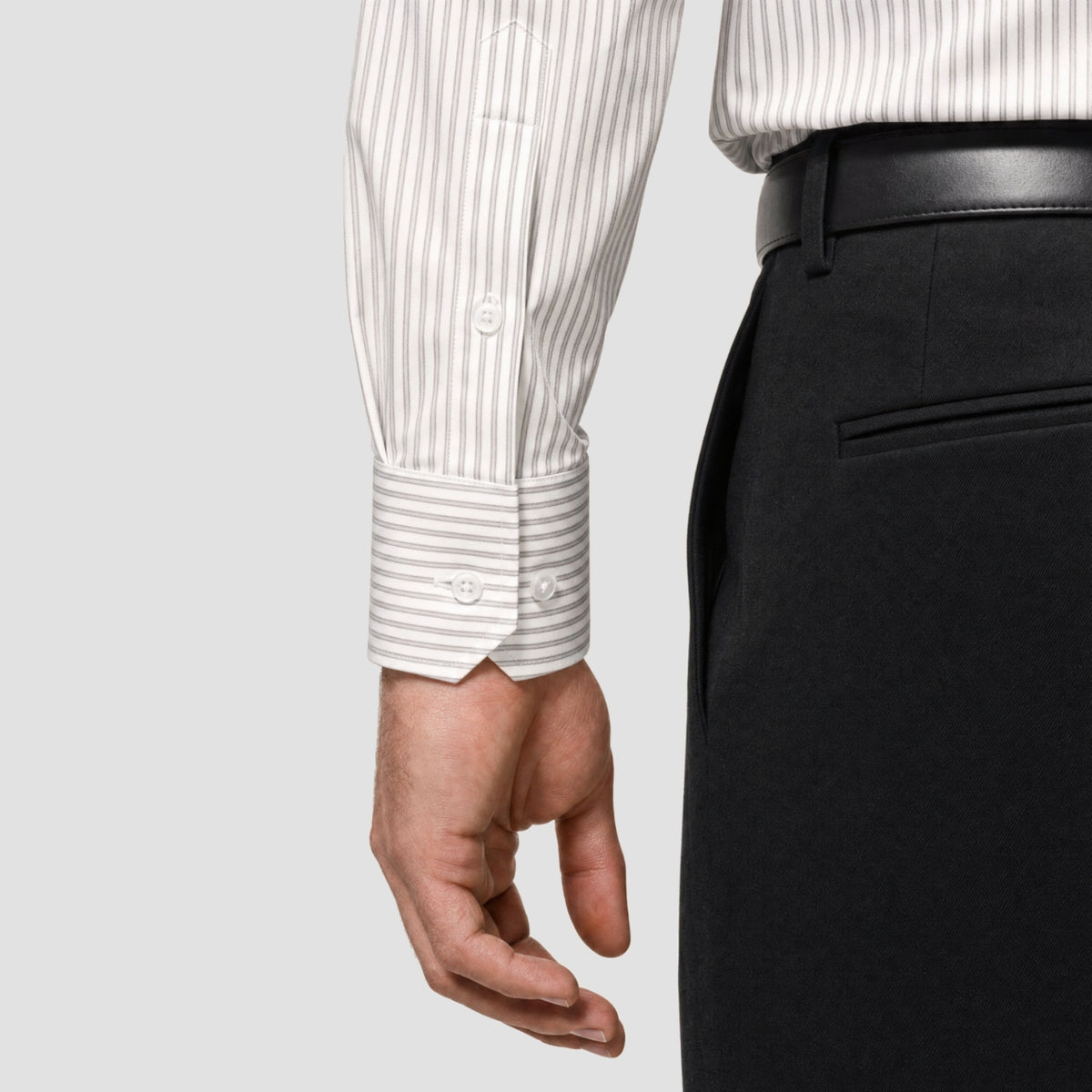 Grey Stripe Shirt