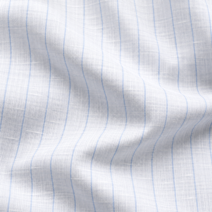 Blue Chalk Stripe Shirt