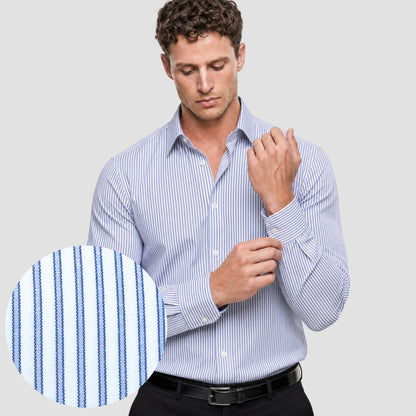 Light Blue Stripe Shirt