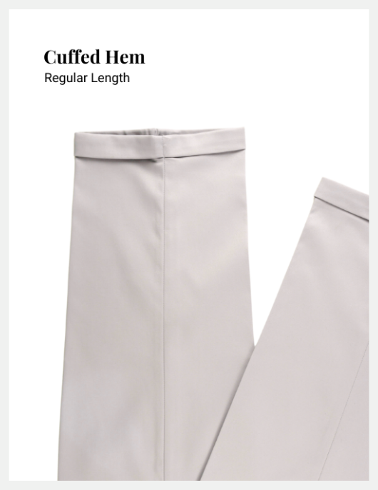 Italian Style Gurkha Trousers  With Side Fastening
