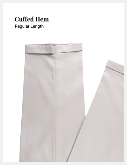 Italian Style Gurkha Trousers  With Side Fastening