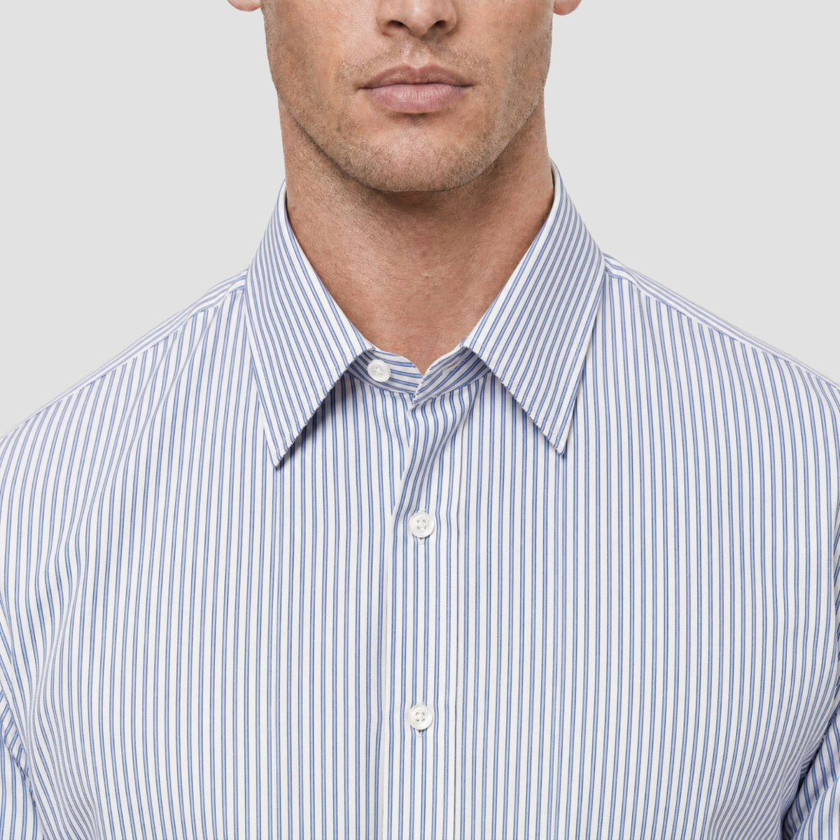 Light Blue Stripe Shirt