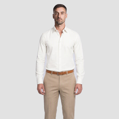 Off-White Solid Shirt