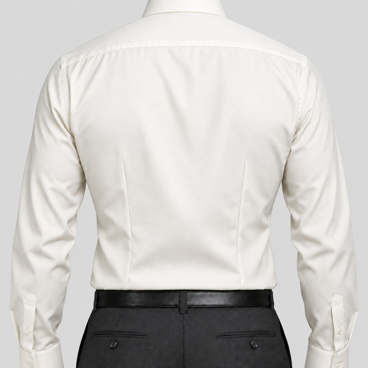 Off-White Solid Shirt