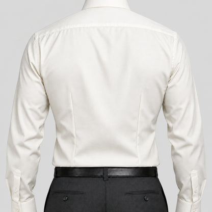 Off-White Solid Shirt