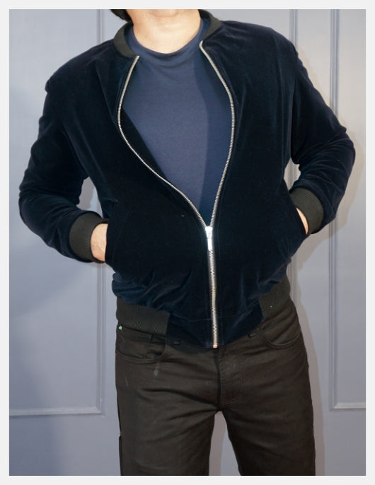 Velvet Bomber Jacket
