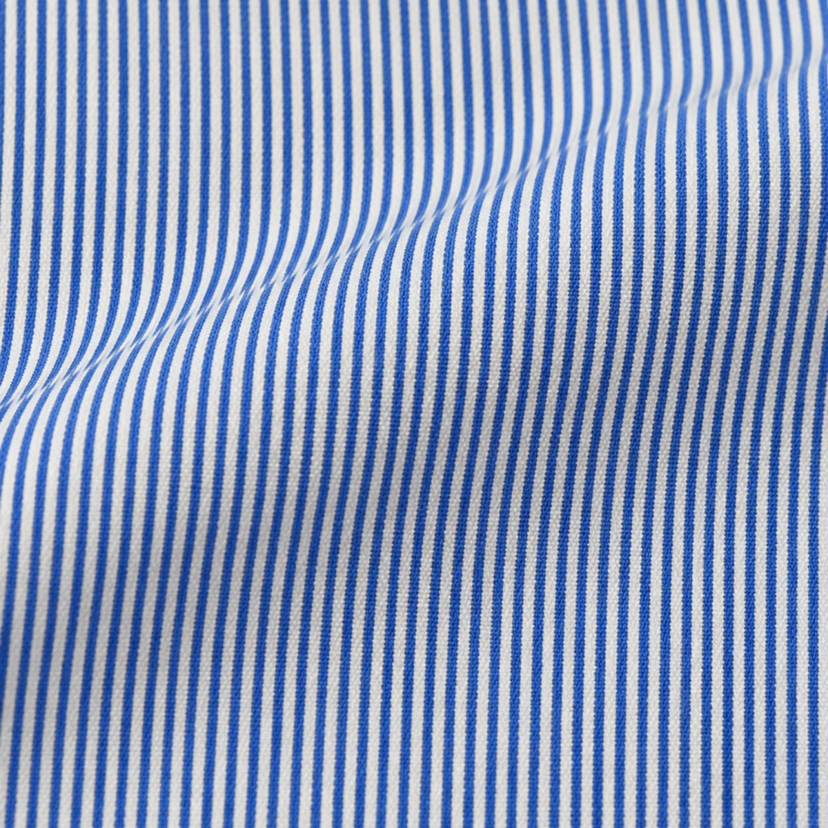 Light Blue Fine Banker Stripe Shirt