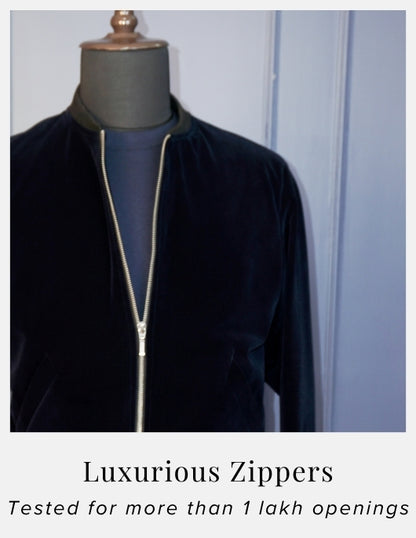 Velvet Bomber Jacket