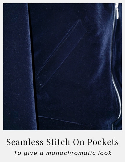 Velvet Bomber Jacket