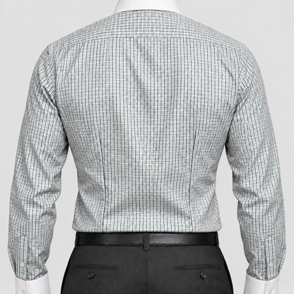 Green Check Banker Shirt