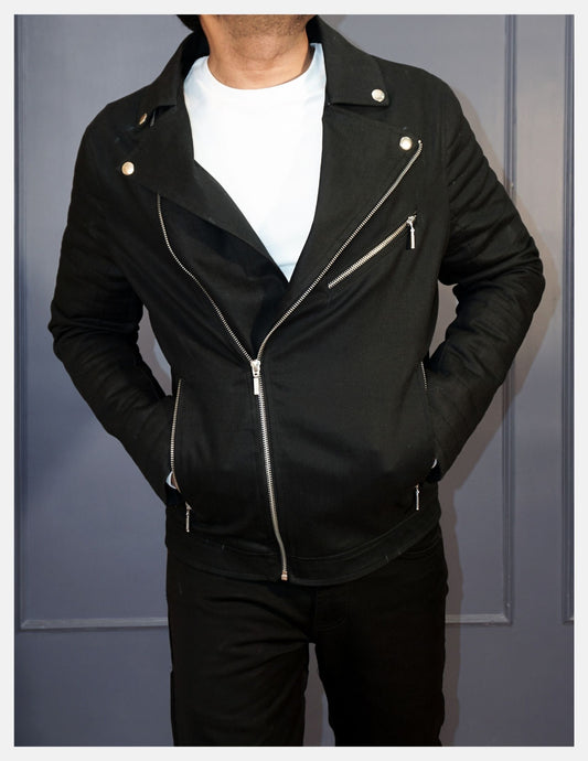 Classic Bikers Denim Jacket