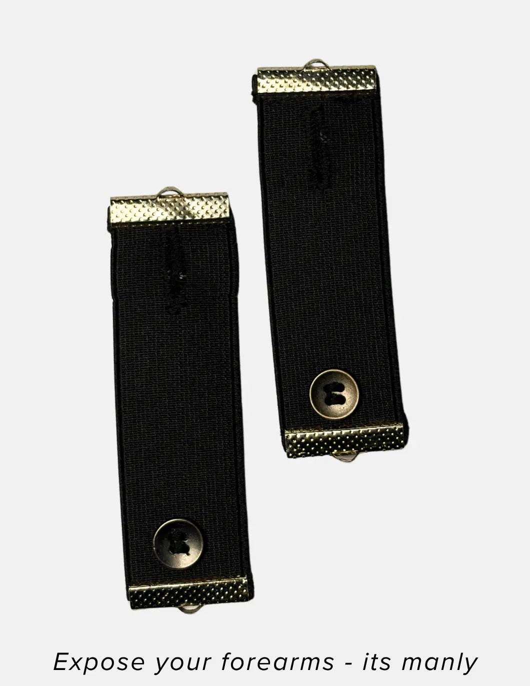 Black Cuff Holders for Men's Formal Single Cuff Shirts | Dignity | Product Detail View