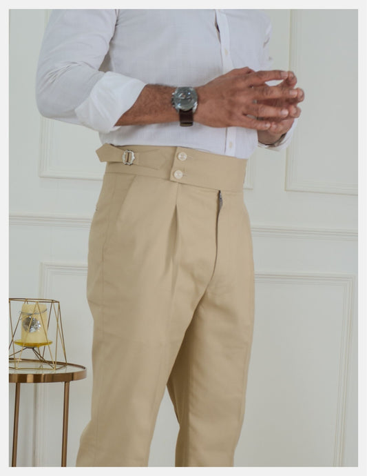 Italian Style Double Button With Side Adjusters