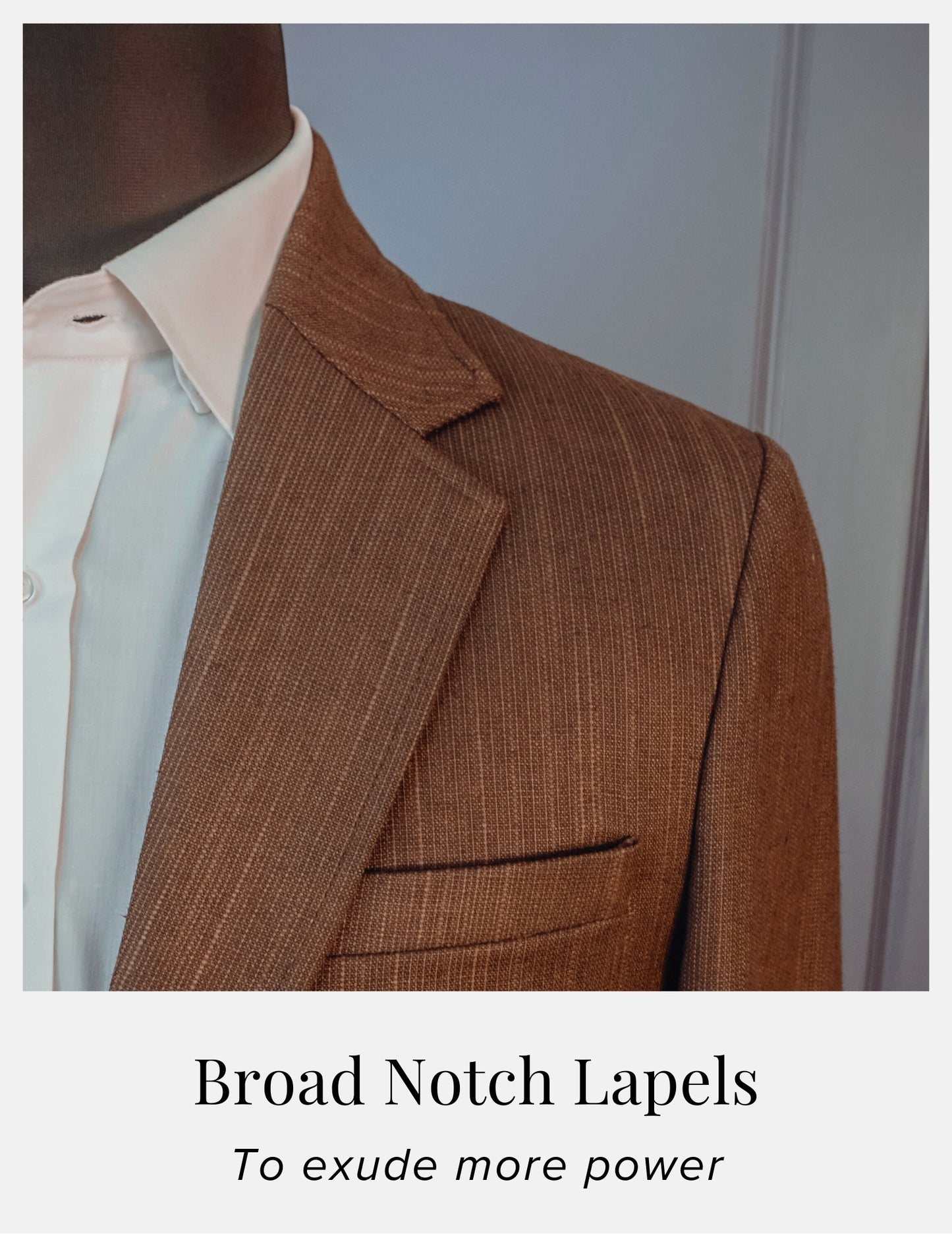 Single Breasted Double Button Khadi Suit