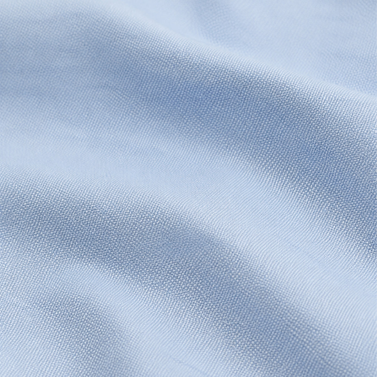 Light Blue Oxford Banker's Shirt for Men – White Contrast Collar & French Cuffs, Giza Cotton