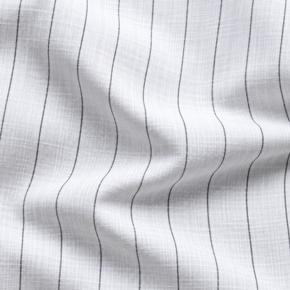 Black Chalk Stripe Shirt