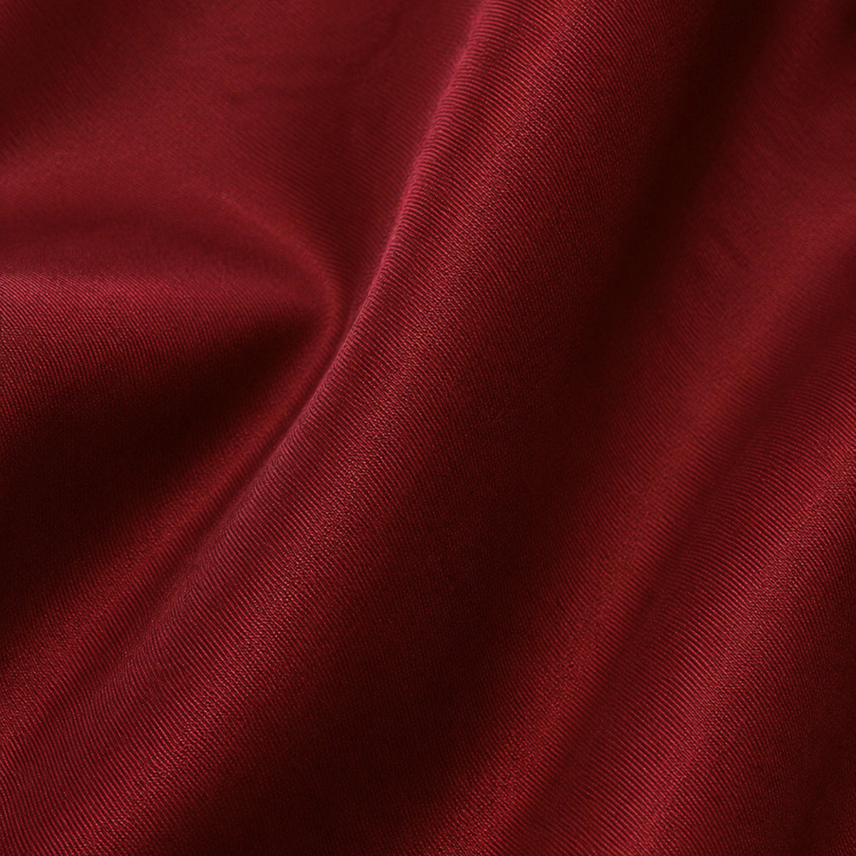 Maroon Cotton Satin Formal Shirt for Men – White Contrast Collar & French Cuffs