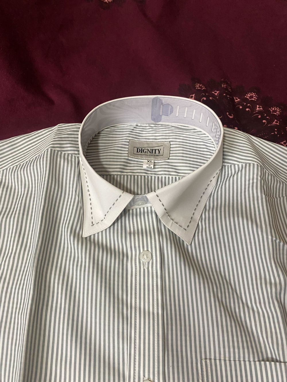 Habibbur Rehman wearing the Dignity Royal Blue Banker Shirt