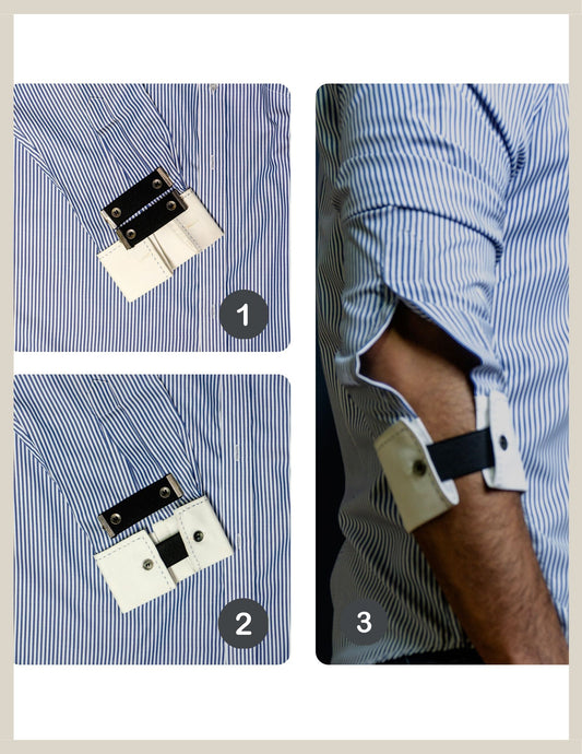formal shirt accessory cuff holders for men | Dignity | Guide
