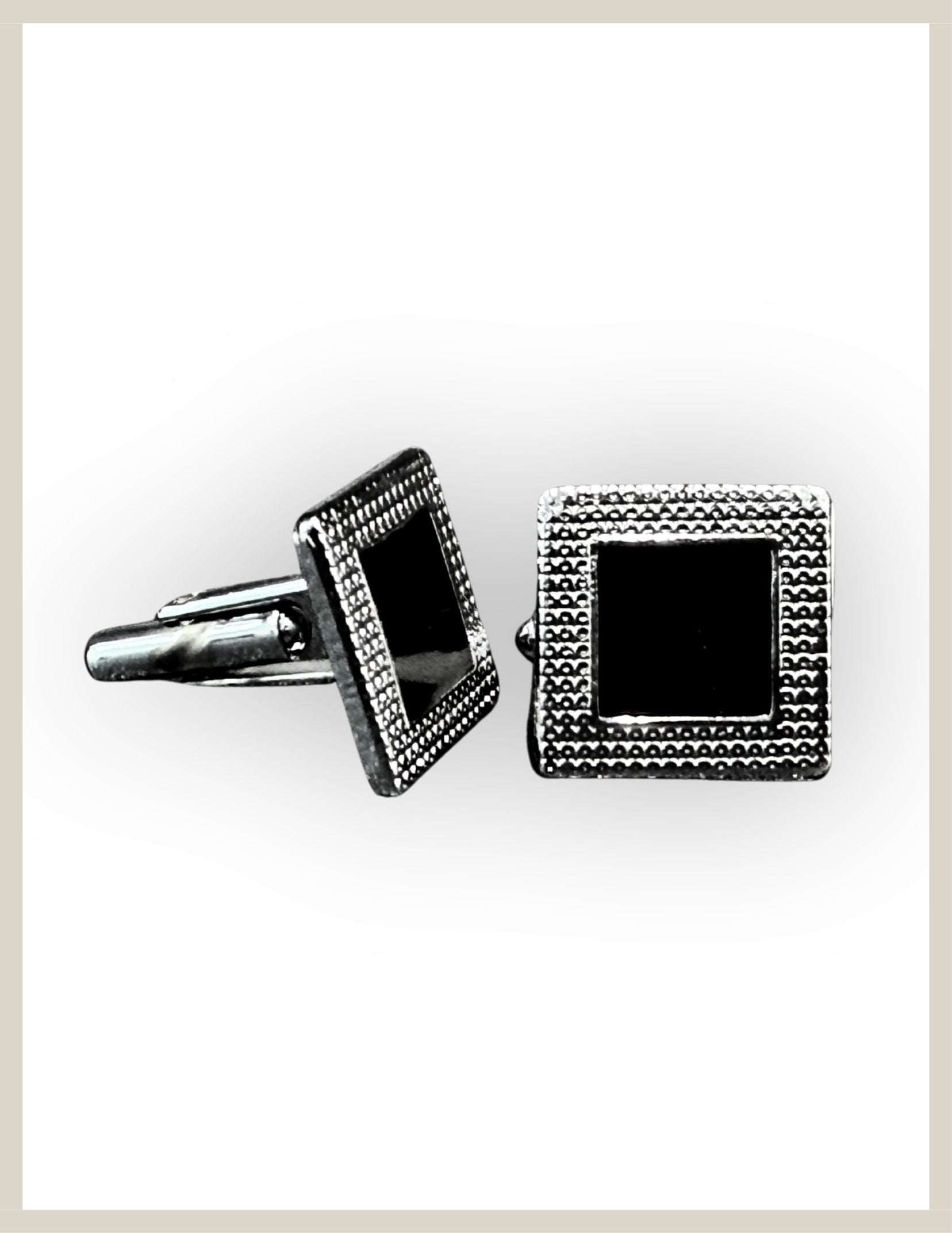 men’s cufflinks for French cuff shirts | Dignity | front view